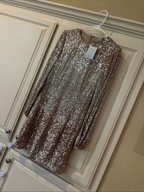 bhldn maya long sleeve twist satin mini dress BHLDN Maya Long-Sleeve Twist Satin Mini Dress